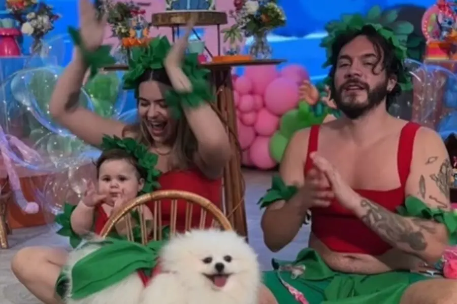 Viih Tube viraliza em festa de 9 meses de Lua; surpreendente. Foto: Instagram