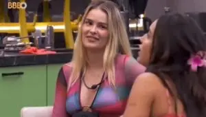 Yasmin Brunet e Vanessa Lopes têm 1º atrito no BBB 24; confira. Foto Reprodução Globo