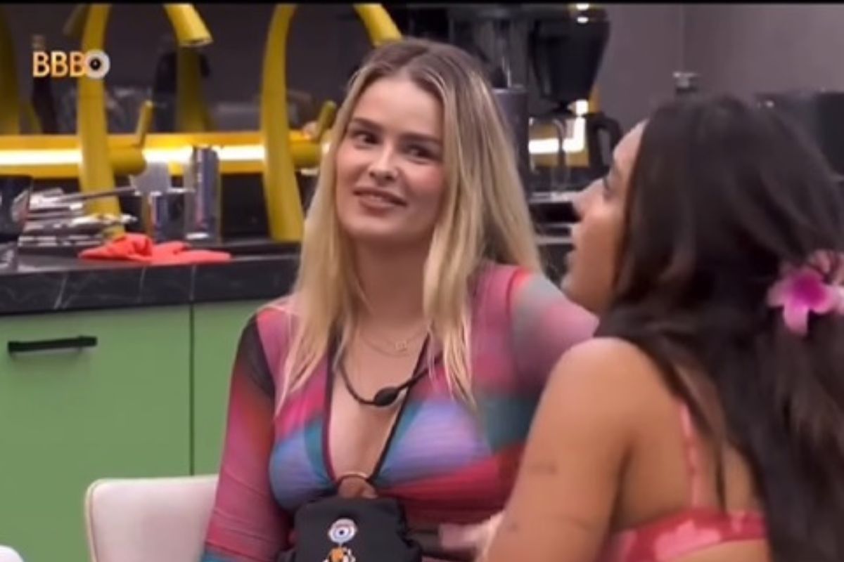 Yasmin Brunet e Vanessa Lopes têm 1º atrito no BBB 24; confira. Foto Reprodução Globo