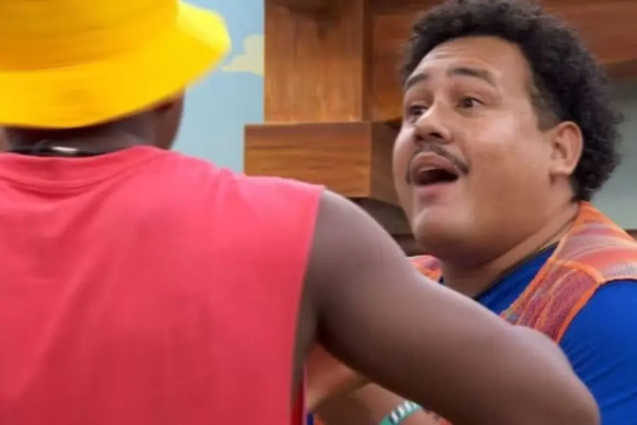 Calabreso: Lucas e Davi esquentam clima no BBB 24 após discussão. Foto: Reprodução Globo