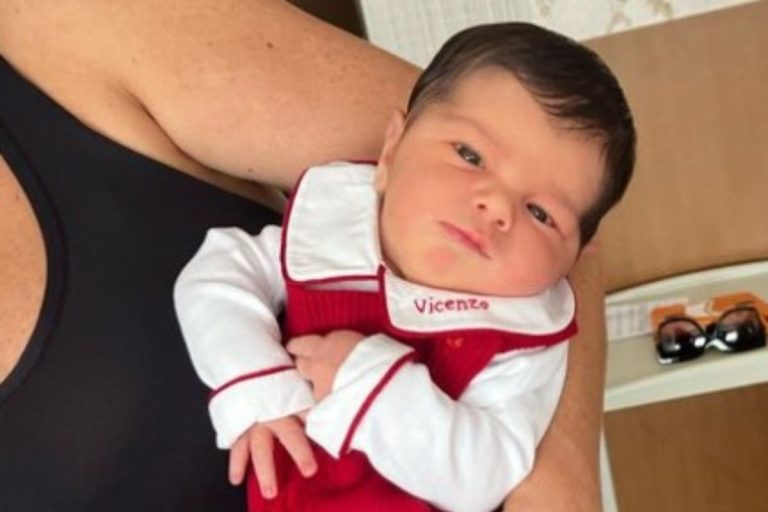 Filho de Sthefany Brito chama atenção pelo cabelo; confira. Imagem: Instagram