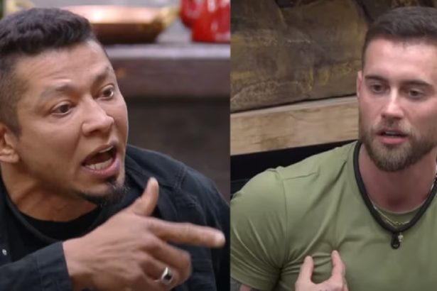 Gilsão e Yuri Bonotto ganham 8.000 seguidores após ‘treta’ em ‘A Fazenda’. Imagem: Reprodução Record