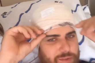 Após susto, Zé Neto está bem e faz piada no hospital. Imagem: Instagram