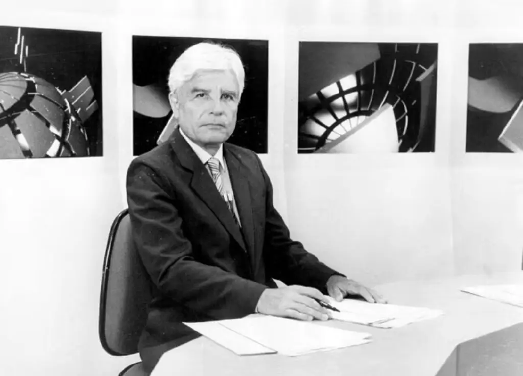 Cid Moreira e Silvio Santos; dois ícones da TV partem em 2 meses. Imagem: Memória Globo