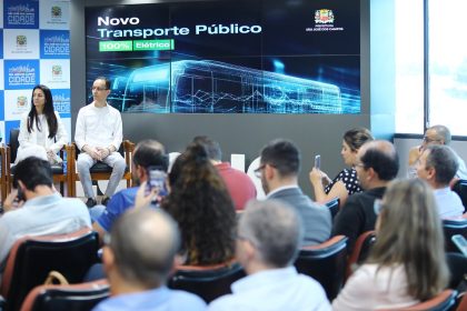 Transporte em São José terá novos ônibus a partir de setembro. Imagem: Claudio Vieira/PMSJC