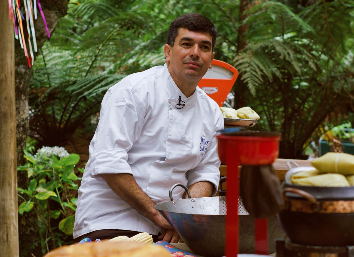 Campos do Jordão vira a 'capital da pamonha' no final de semana. Imagem: Divulgação