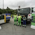São Paulo ganha 22 caminhões de coleta de lixo; prefeitura aposta na sustentabilidade. Imagem: Marcelo Pereira SECOM