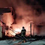 Comunidade Consoladora dos Aflitos precisa de R$ 500 mil para reconstrução. Imagem: Divulgação Corpo de Bombeiros