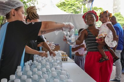Calor intenso: tentas em SP registram 1 milhão de atendimento a moradores. Imagem: Divulgação Prefeitura de São Paulo