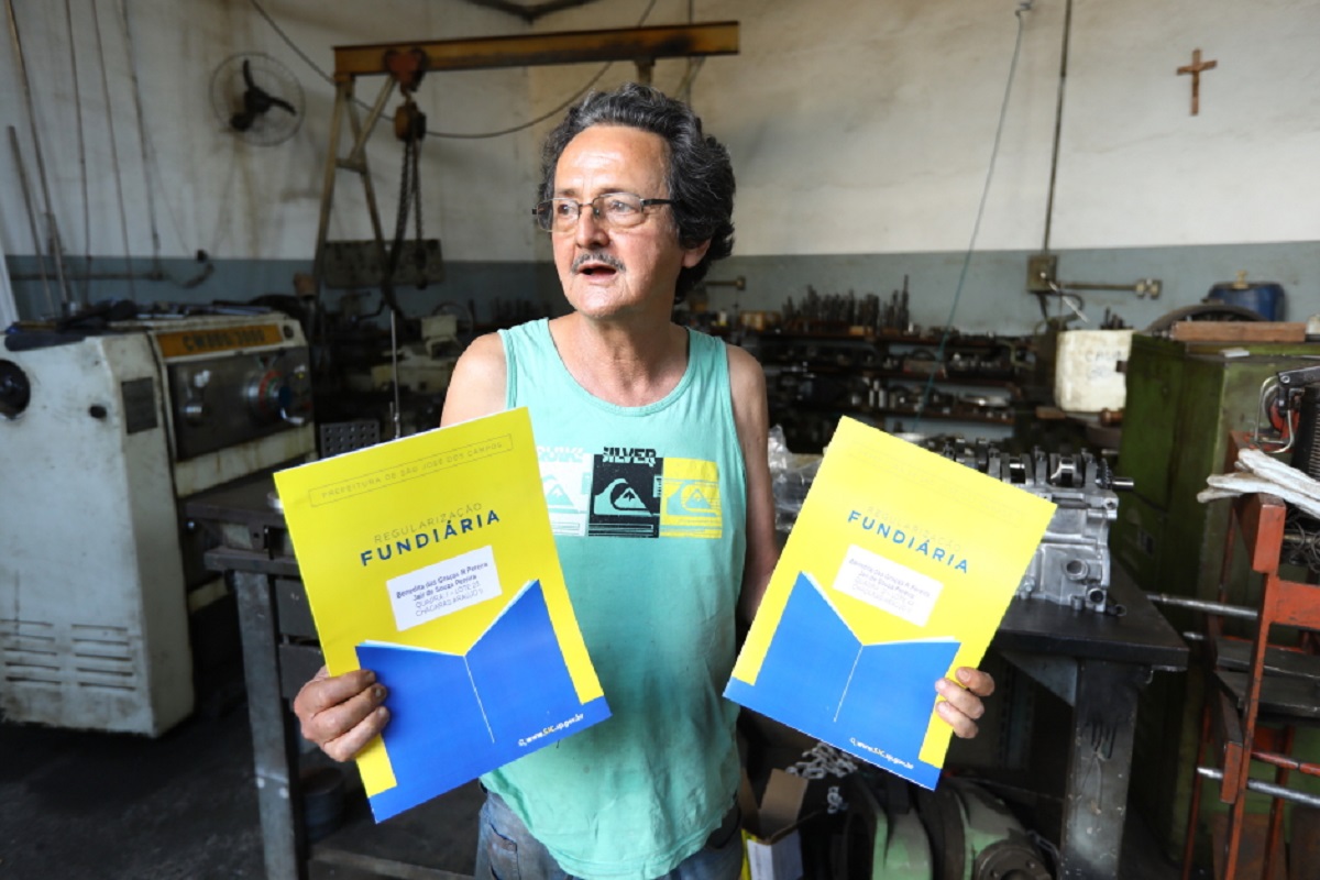 Regularização: São José entrega mais 35 títulos a moradores. Imagem: Claudio Vieira/PMSJC