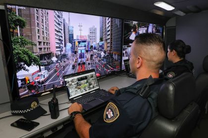 Homem tenta invadir escola em São Paulo e se dá mal. Imagem: Prefeitura de São Paulo.