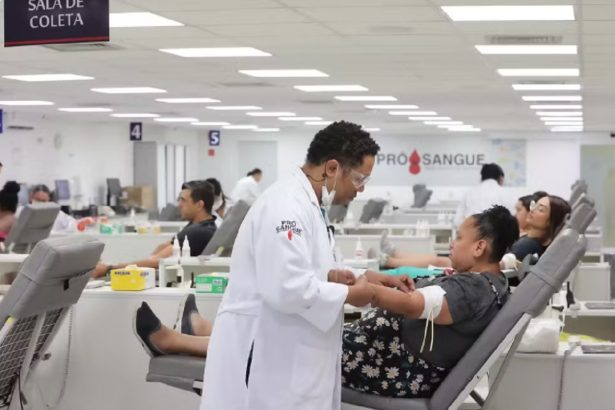 Fundação Pró-Sangue faz apelo por doação em SP. Imagem: Governo de SP