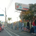 Taubaté registra 2 dias de filas por emprego em supermercado. Imagem: Marcos Eduardo Carvalho/DiarioSP