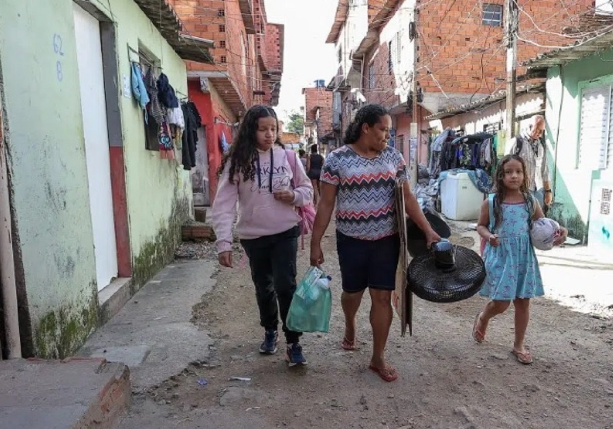 Favela do Moinho: 25% do moradores já deixaram o local, diz governo. Imagem: Divulgação Governo de SP