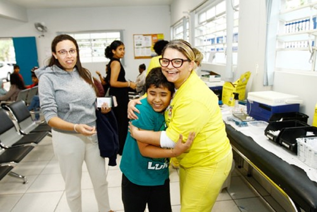Vacinação em São José atinge 11,6 mil moradores no sábado. Imagem: Claudio Vieira/PMSJC