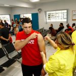 Vacinação em São José atinge 11,6 mil moradores no sábado. Imagem: Claudio Vieira/PMSJC