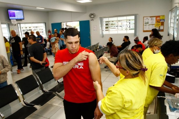 Vacinação em São José atinge 11,6 mil moradores no sábado. Imagem: Claudio Vieira/PMSJC