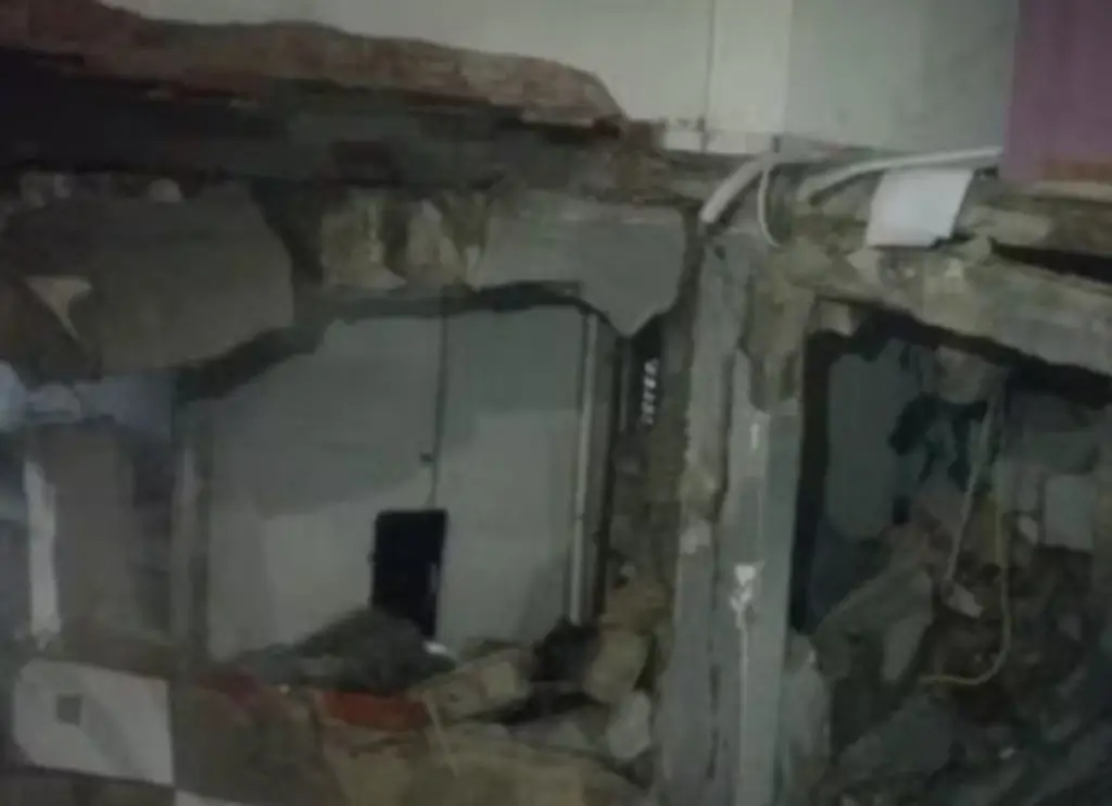 Três pessoas se ferem no bairro do Tremembé após explosão em SP. Imagem: Divulgação Bombeiros