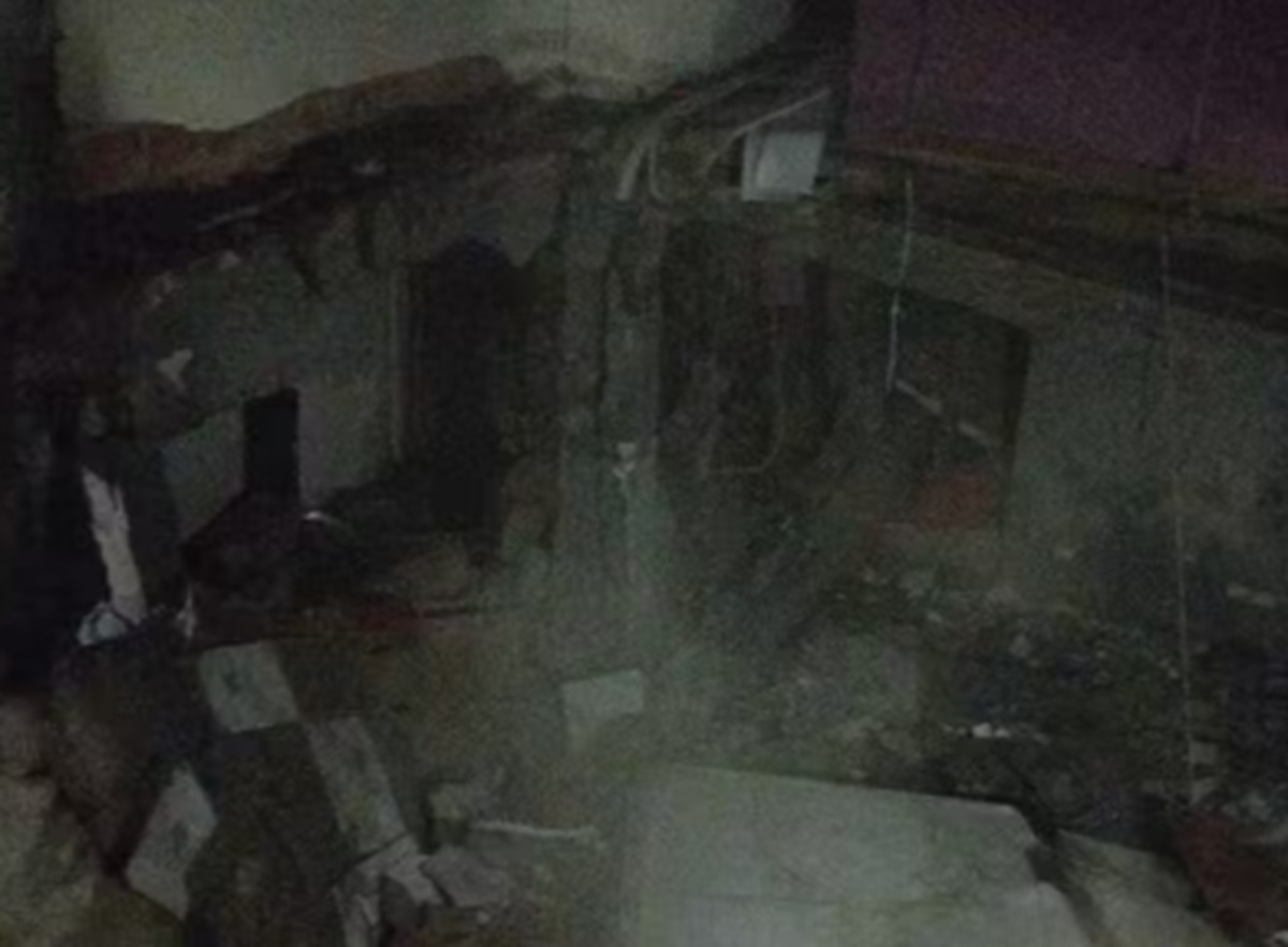 Três pessoas se ferem no bairro do Tremembé após explosão em SP. Imagem: Divulgação Bombeiros