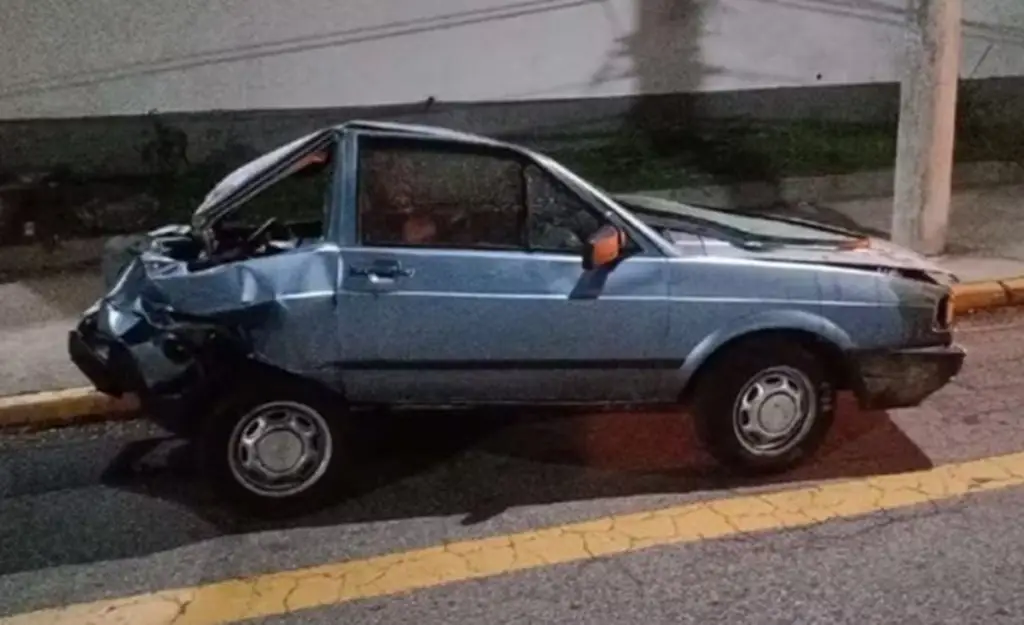 Padre é preso após dirigir embriagado e bater carro em São José. Imagem: Divulgação Polícia Civil