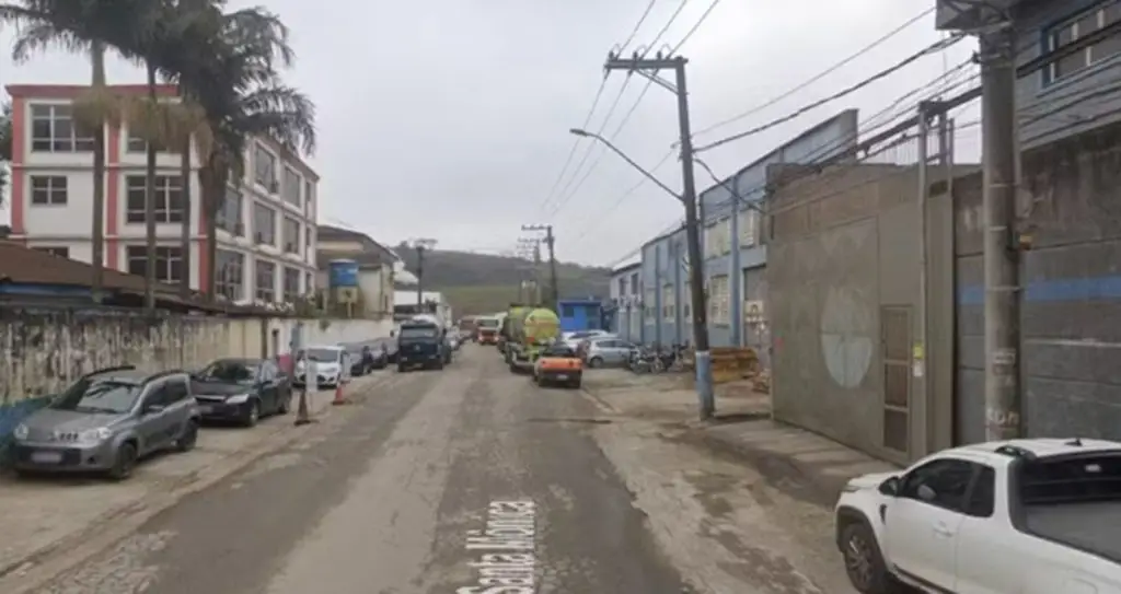 Gás gera explosão e deixa 7 feridos na Grande São Paulo. Imagem: Google Street Views