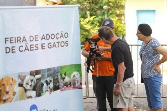 Feira de Adoção tem 70 pets disponíveis em São José. Imagem: Claudio Vieira/PMSJC