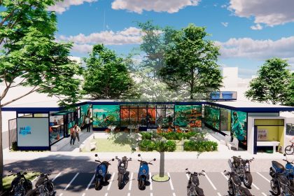 Motoboys terão espaço com micro-ondas e TV em SP, diz prefeitura. Imagem: Divulgação prefeitura de SP