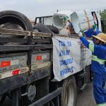 Operação Casa Lima recolhe 1,7 tonelada de material em combate à dengue. Imagem: Divulgação
