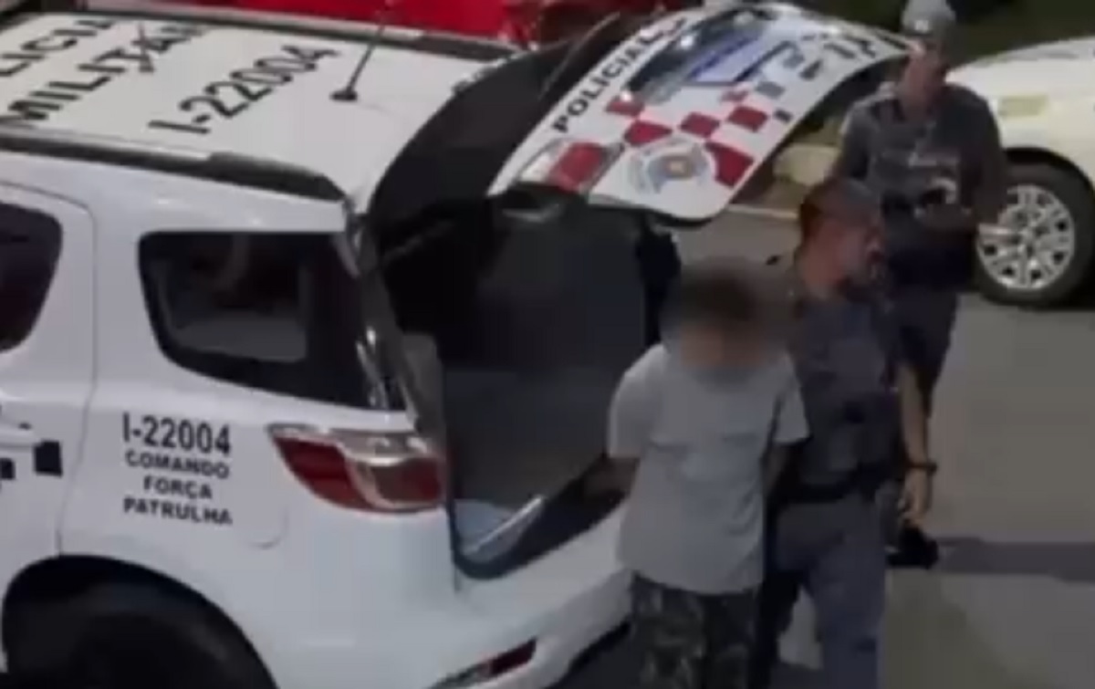 Polícia prende suspeito de tirar a vida de PM em Cubatão. Imagem: Reprodução