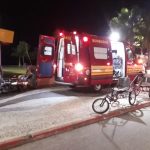 PM é agredido por negar cigarro, mas atira na perna de homem em Caraguatatuba. Imagem: Divulgação Bombeiros