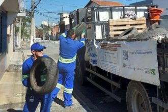 Dengue: São José recolhe 1,54 tonelada de objetos em operação. Imagem: PMSJC