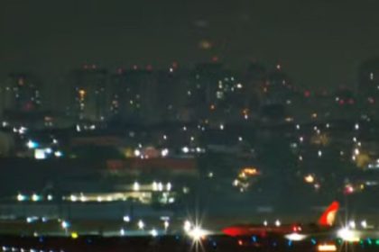 Aeroporto de Guarulhos tem 100 voos cancelados por causa de drones. Foto: Divulgação/Aviação Guarulhos JPD