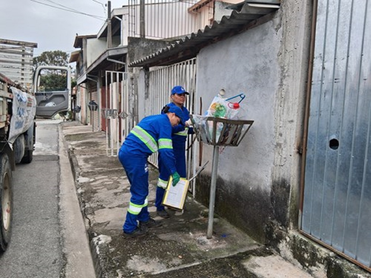 Operação Casa Lima recolhe 820 kg de objetos em São José. Imagem: Divulgação PMSJC