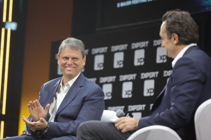 Tarifas podem tirar 120 mil empregos em SP, diz Tarcísio. Imagem: Pablo Jacob Governo do Estado de SP