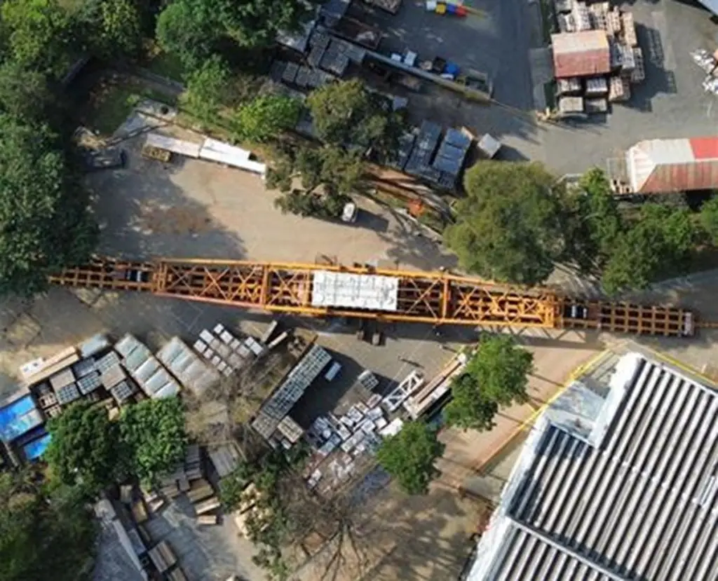 Dutra recebe maior carga da história e desafia logística. Imagem: Hansa Meyer Global Transport Brasil