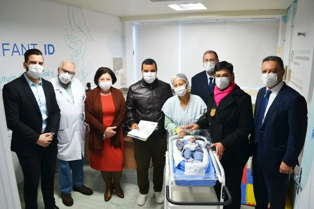 Biometria facial para bebês recém-nascidos vira projeto piloto em SP. Imagem: Governo de SP