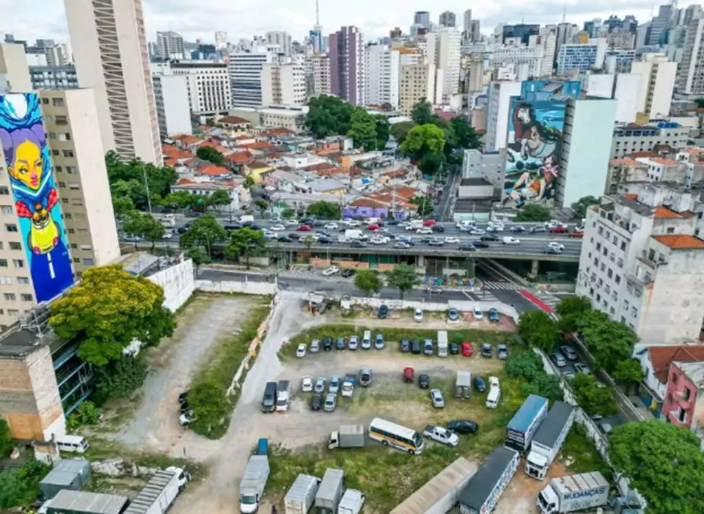 Parque do Bixiga terá concurso nacional para escolha do projeto. Imagem: Divulgação PMSP