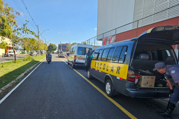 Transporte escolar: Detran projeta inspecionar 6.000 veículos em SP. Imagem: Divulgação Governo de SP