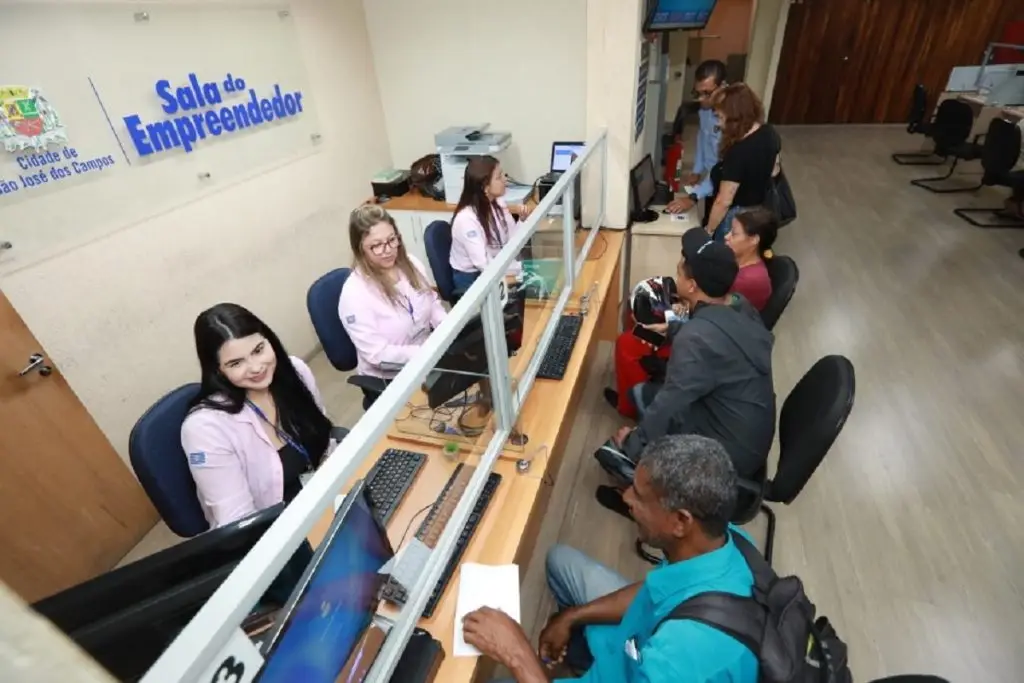 Empresas abertas em SP têm alta de 15,5% no semestre, diz governo. Imagem: Claudio Vieira/PMSJC