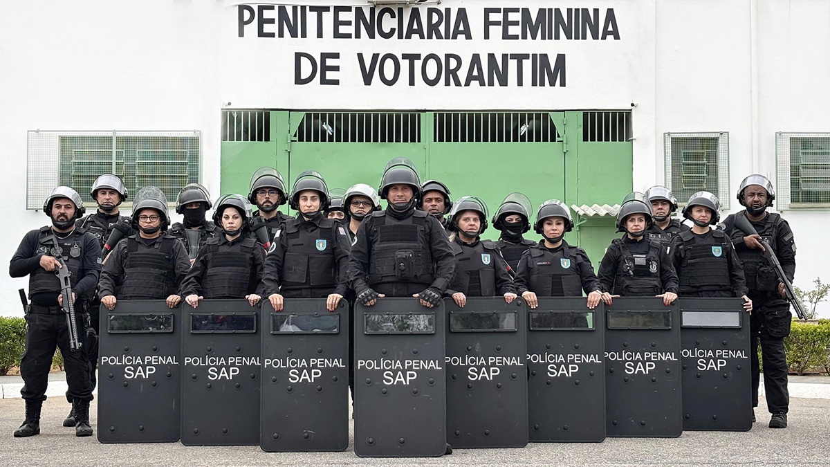 Polícia Penal de SP terá que filmar ações em, pelo menos, 2 ângulos. Imagem: Governo de SP