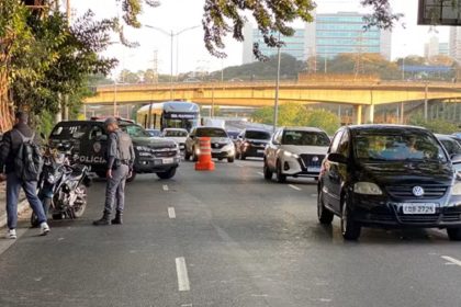 Policial militar é assaltado, reage e atira no criminoso em SP. Imagem: Reprodução