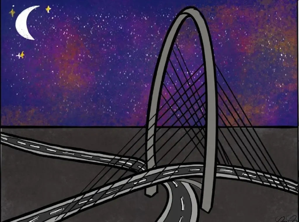 'As Cores da Cidade', de Carol Capucho: obra homenageia São José. Imagem: Reprodução