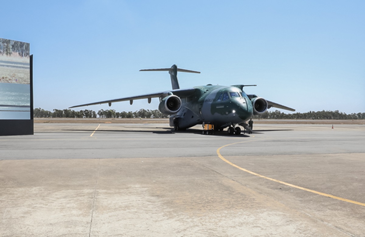 Embraer fecha acordo e vende 3 aviões C-390 para a Lituânia, diz revista. Imagem: Divulgação Embraer