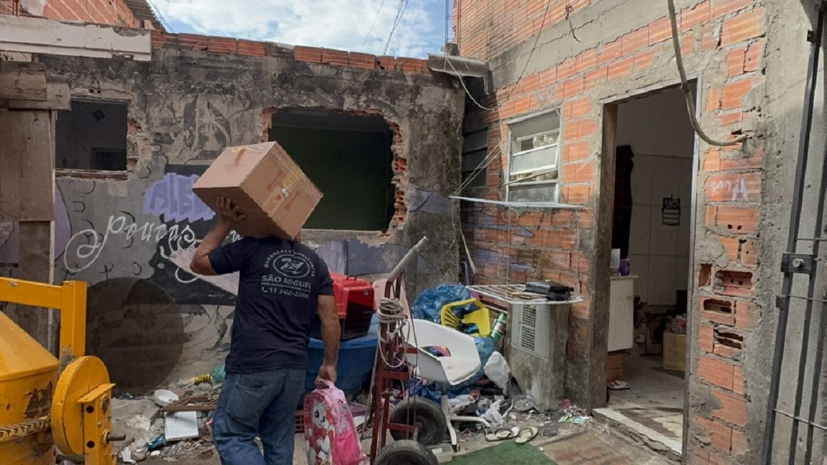 Favela do Moinho chega a 500 famílias removidas, diz governo. Imagem: Governo de SP