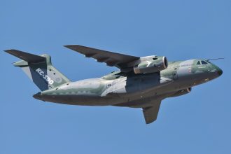 Embraer fecha acordo e vende 3 aviões C-390 para a Lituânia, diz revista. Imagem: Divulgação Embraer