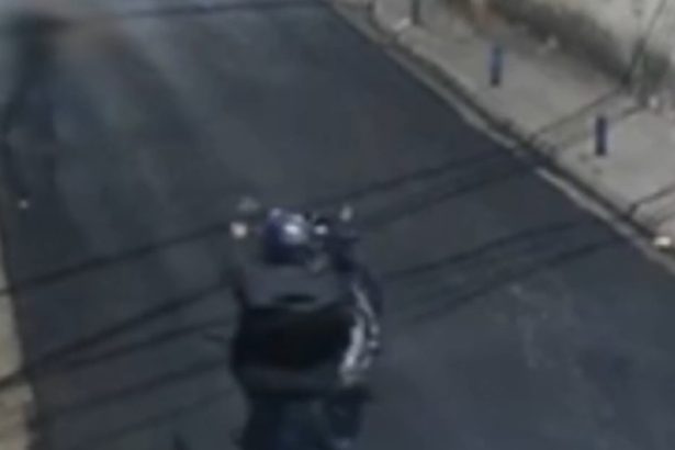 Osasco: vítima leva tiro de ladrão após não conseguir tirar aliança. Imagem: Câmera de segurança