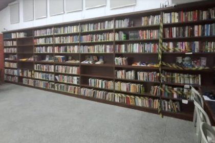 Biblioteca comunitária com 8.000 livros é inaugurada em SP. Imagem: Divulgação