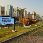 Lixômetro aponta 100 mil toneladas de resíduos retirados do rio Pinheiros. Imagem: Governo de SP