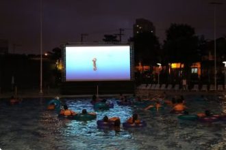 Cinema na piscina: Sesc Vila Mariana anuncia programação diferente. Imagem: Divulgação Sesc
