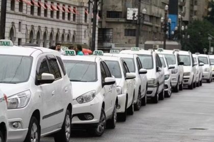 Táxi fica mais caro em SP a partir de 11 de agosto; alta de 9,22%. Imagem: Sindicato dos Comerciários
